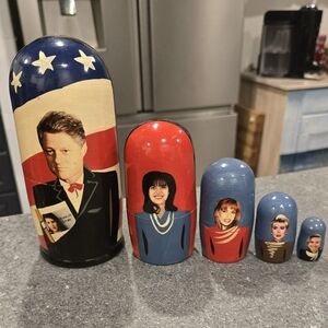 Bill Clinton Matryoshka doll Political Nesting Dolls Set
